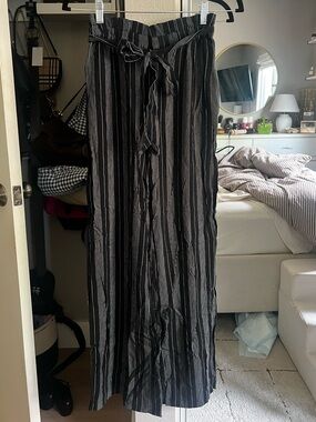 Striped Wide Leg Pants